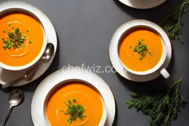 Carrot Ginger Soup