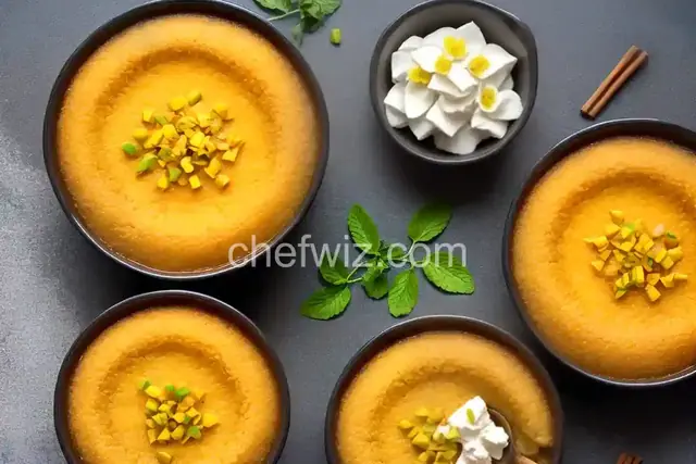 Cassava pudding