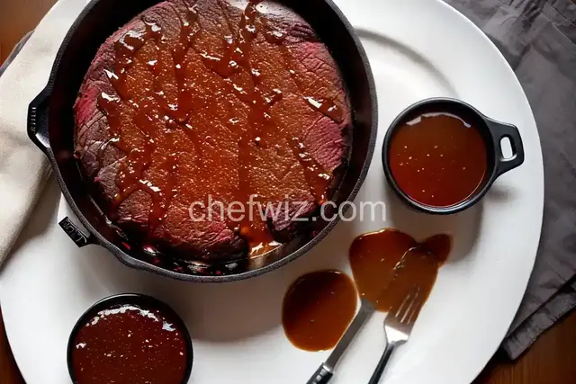 Cast-Iron Skillet Prime Rib Roast and Gravy