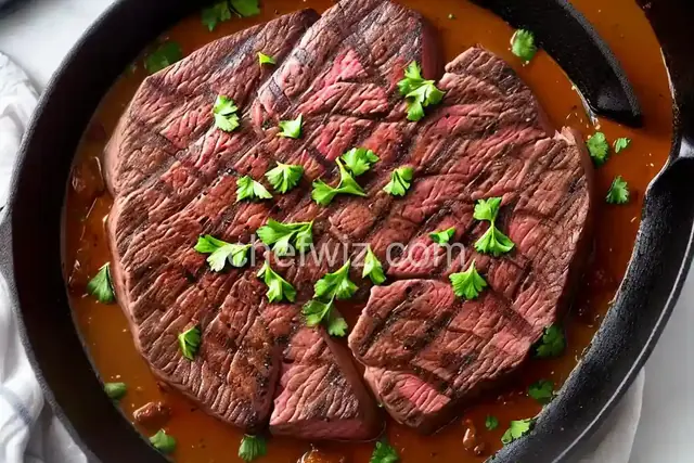 Cast Iron Skillet Top Sirloin Steak