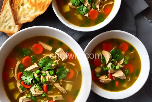 Catherine's Spicy Chicken Soup