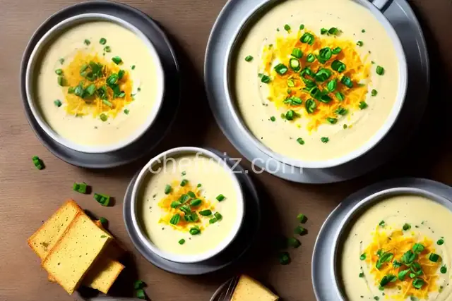 Cauliflower-Cheddar Soup