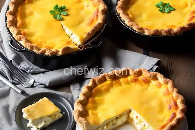 Cauliflower Cheese Pie