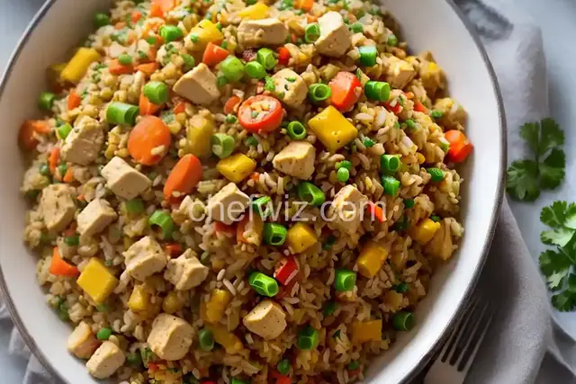 Cauliflower Chicken Fried Rice