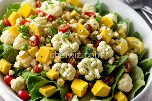 Cauliflower Egg Salad