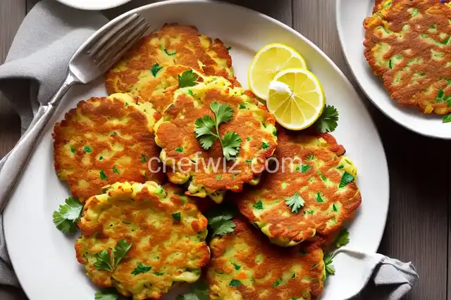 Cauliflower Fritters