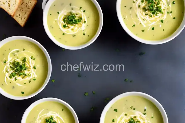 Cauliflower Gruyere Soup