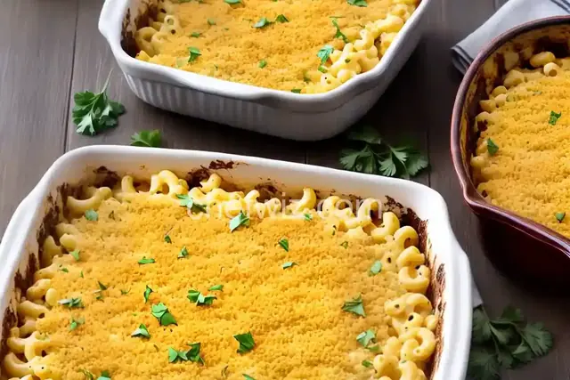 Cauliflower "Mac" and Cheese Casserole