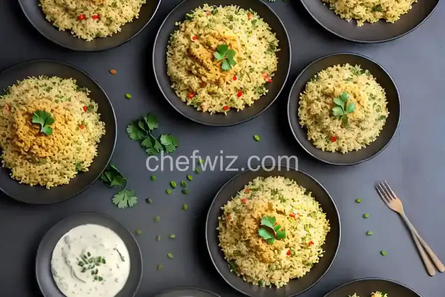 Cauliflower Rice (Biryani-Style)