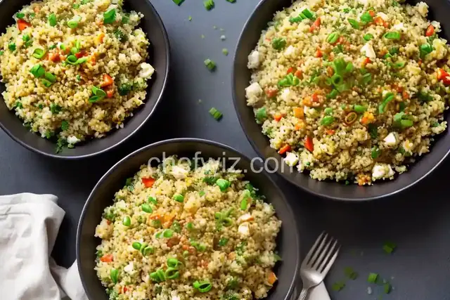 Cauliflower Rice Pilaf
