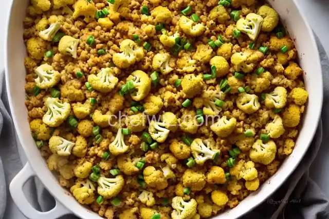 Cauliflower Stuffing