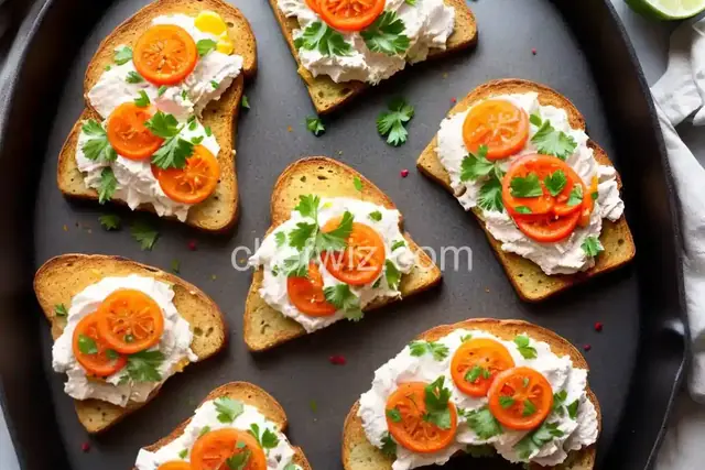 Cauliflower Toasts