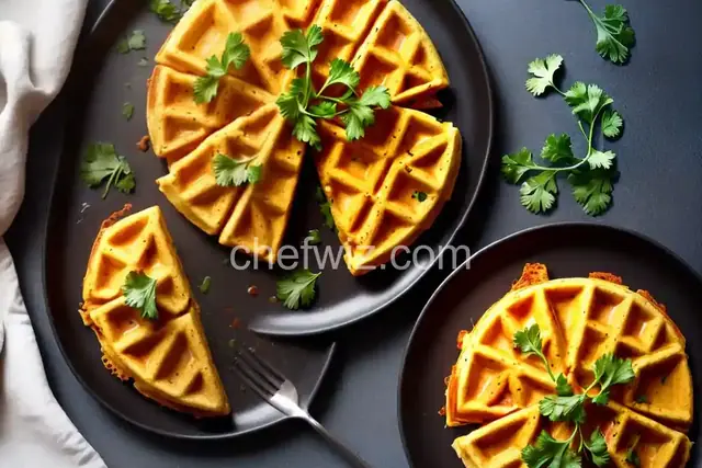 Cauliflower Waffles