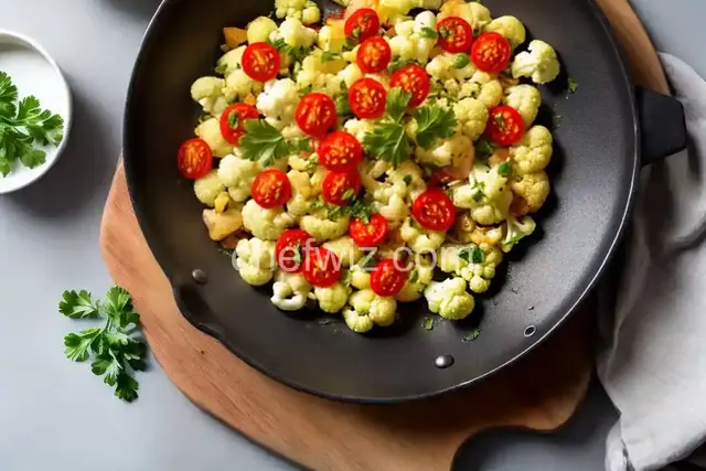 Cauliflower With Tomatoes