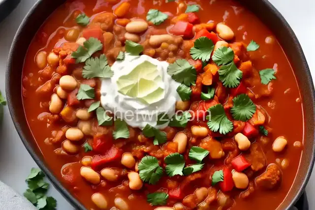Cauliflower and Bean Chili