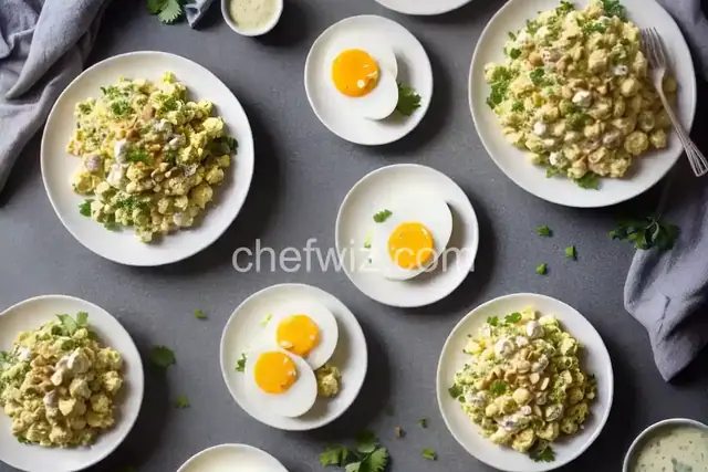Cauliflower and Egg Salad