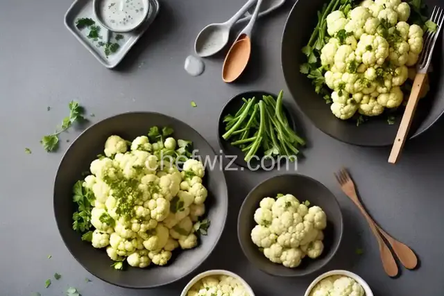 Cauliflower with Leek Ash