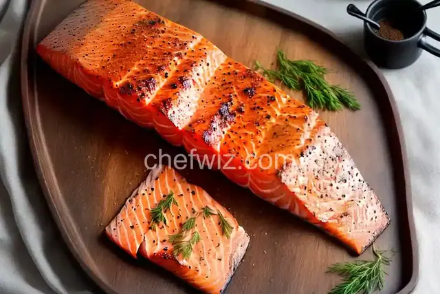 Cedar Plank Salmon with Potlatch Seasoning