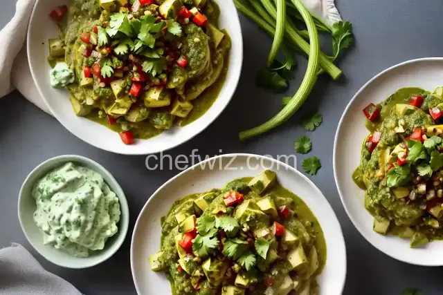 Celery Root Steaks with Tomatillo Salsa Verde