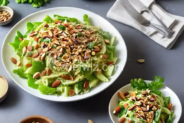 Celery Salad with Dates, Almonds, and Parmesan