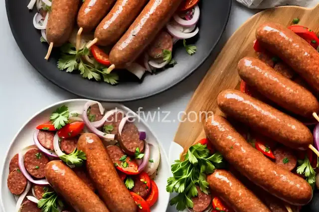 Cevapi (Southeastern European Meat and Onion Sausages) Recipe