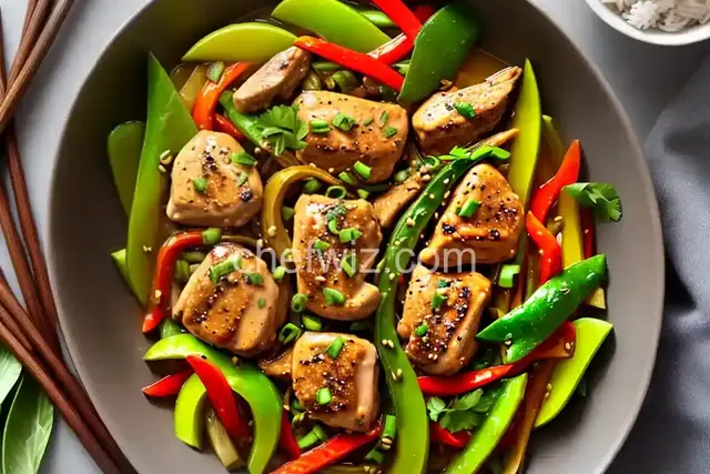 Cha Kreung Satch Moan (Cambodian Lemongrass Chicken Stir-Fry) Recipe