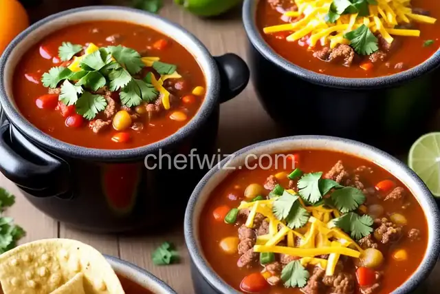 Chad's Slow Cooker Taco Soup