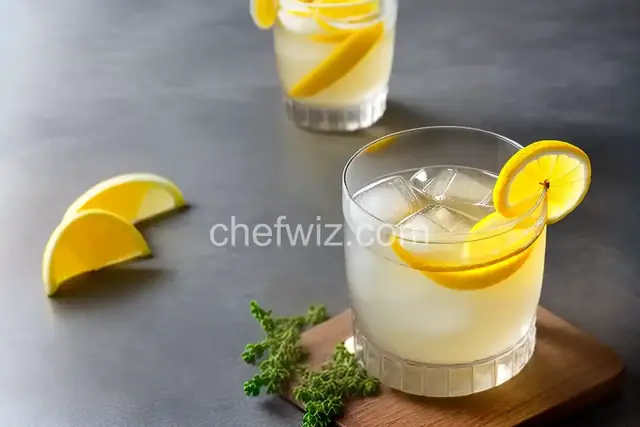 Chamomile Gin Cocktail