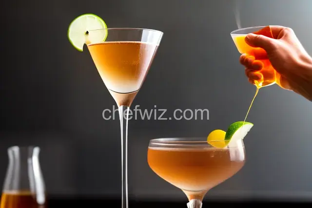 Champagne Bourbon Cocktail