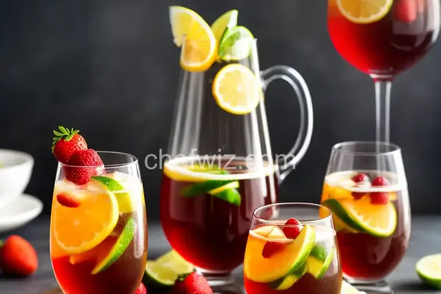 Champagne Sangria
