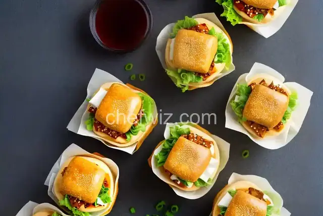 Char Siu Tofu Bao Sliders