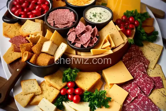 Charcuterie and Cheese Fondue