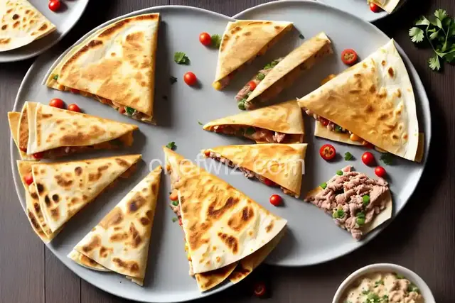 Charlie's Tuna Melt Quesadilla
