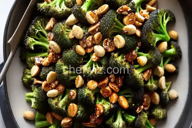 Charred Broccoli With Manchego, Hazelnuts, and Honey Recipe
