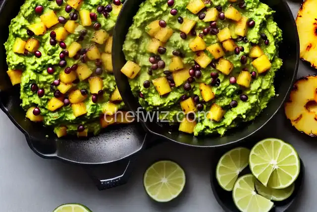 Charred Pineapple Guacamole