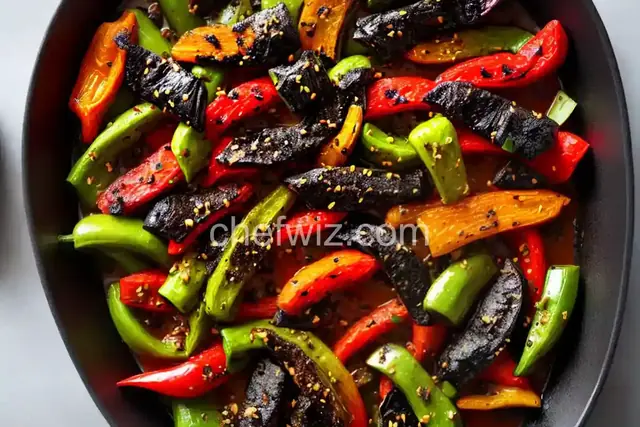 Charred Shishito Peppers