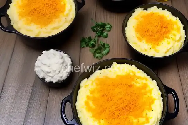 Cheddar Cheese Mashed Potatoes