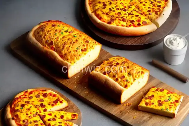Cheddar Chipotle Bread on a Pizza Stone
