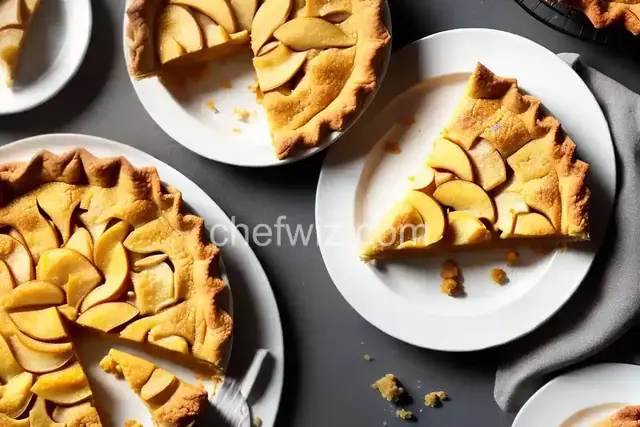 Cheddar Pear Pie