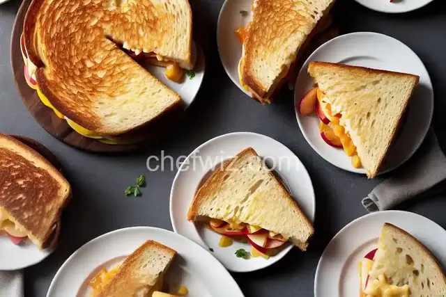 Cheddar and Apple Grilled Cheese