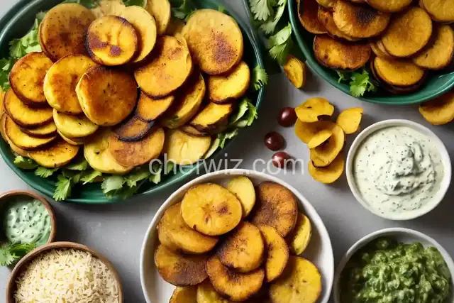 Cheese-Filled Green Plantains