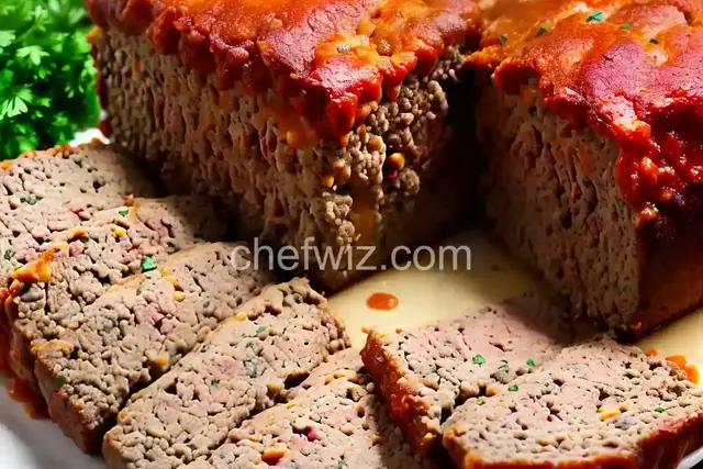 Cheese-Filled Meat Loaf