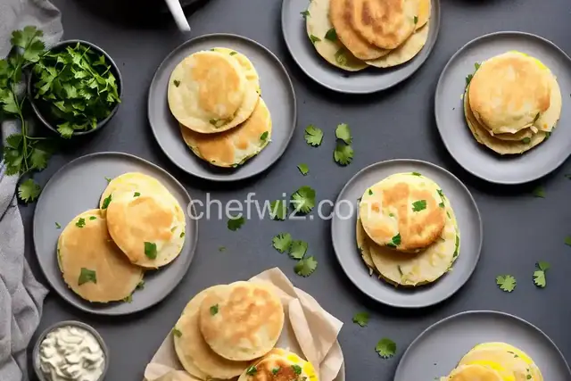 Cheese-Stuffed Arepas