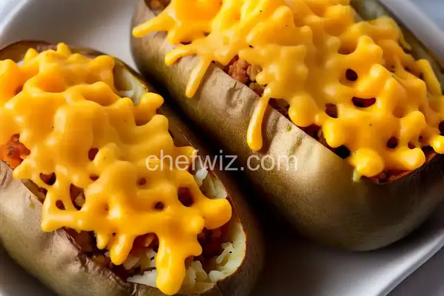 Cheese-Stuffed Baked Potatoes