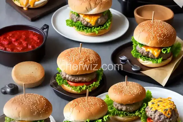Cheese Stuffed Burgers