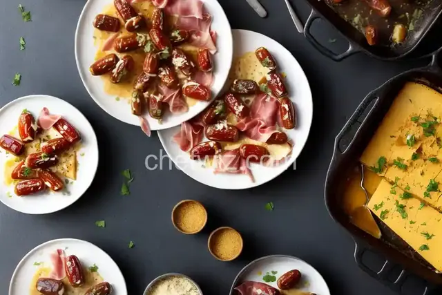 Cheese-Stuffed Dates with Prosciutto