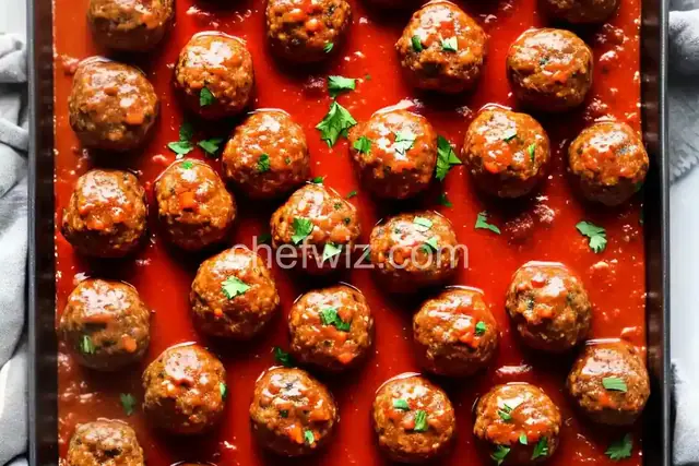 Cheese-Stuffed Meatballs