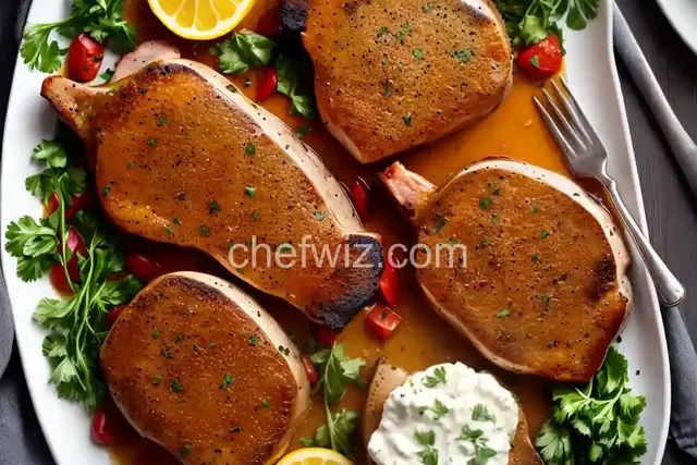 Cheese-Stuffed Pork Chops