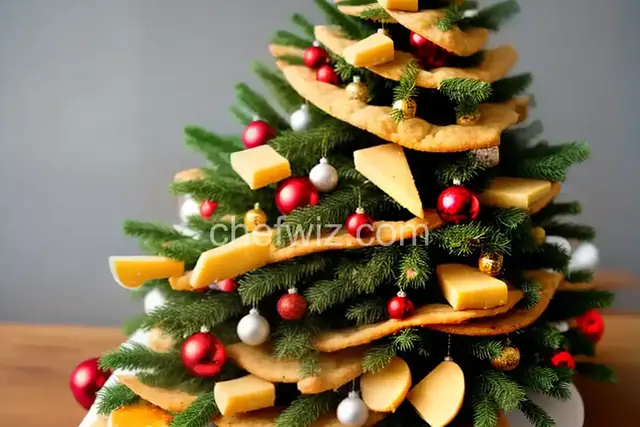 Cheese Twist Christmas Tree