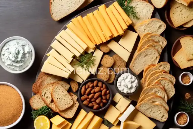 Cheese and Bread Platter